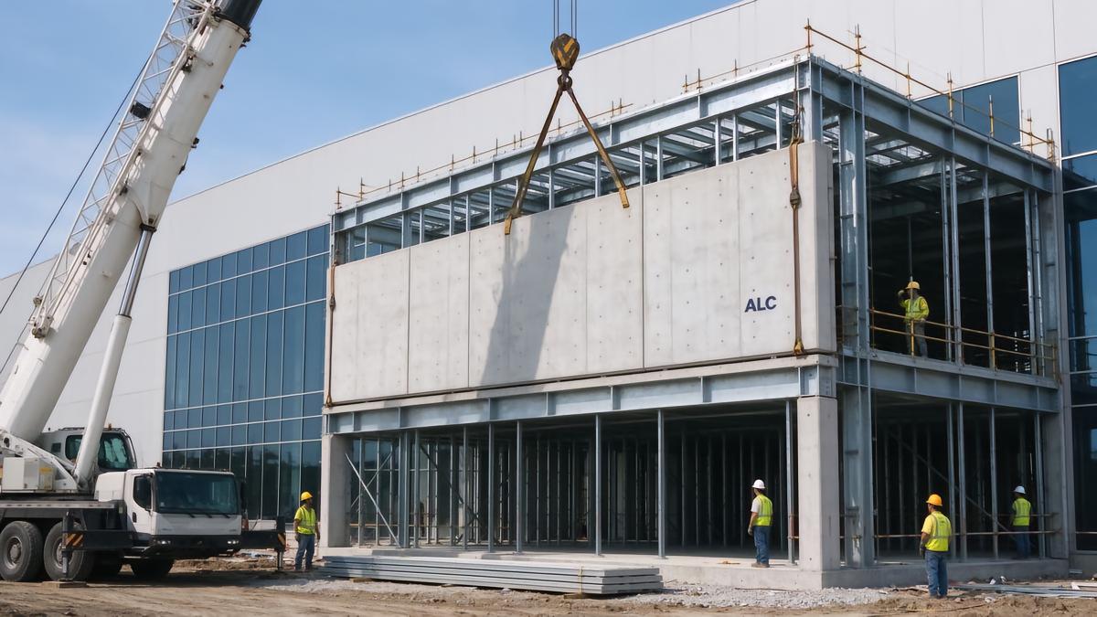 ALC Panels for Fast-Track & Prefab Construction