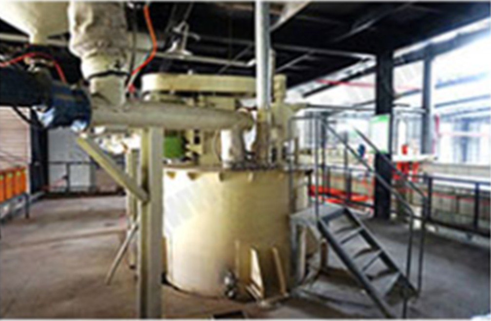 AAC slurry batching and mixing system