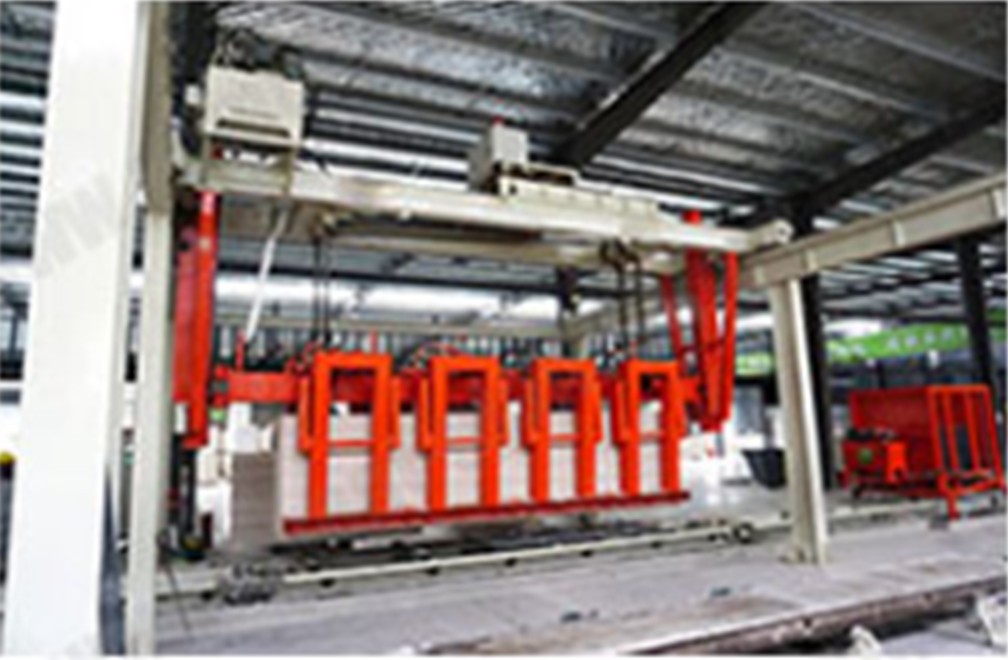 AAC finished product conveying line